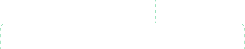 vector de líneas verdes horizontales discontinuas